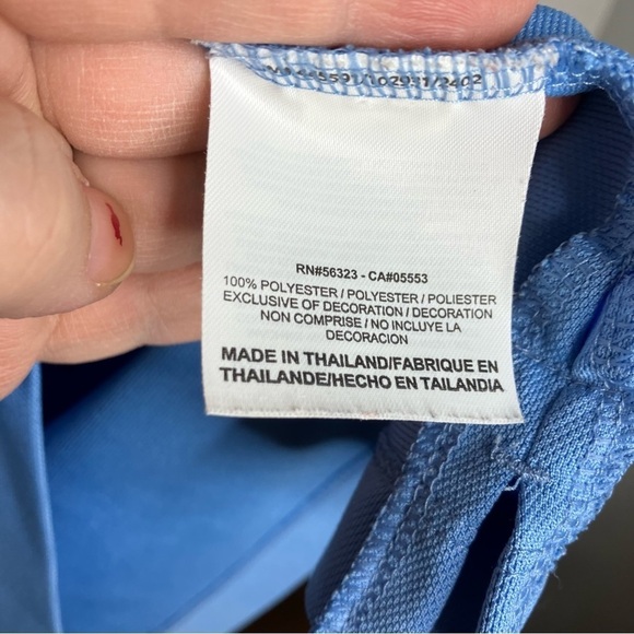 Nike Golf Dri-Fit polo shirt blue size medium - Picture 5 of 7